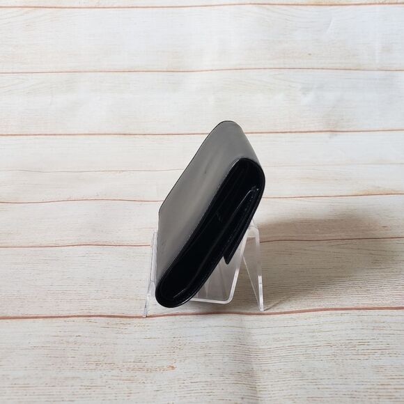 Authentic Cartier Leather Compact Unisex Wallet Black Designer Classic Piece - Picture 3 of 15